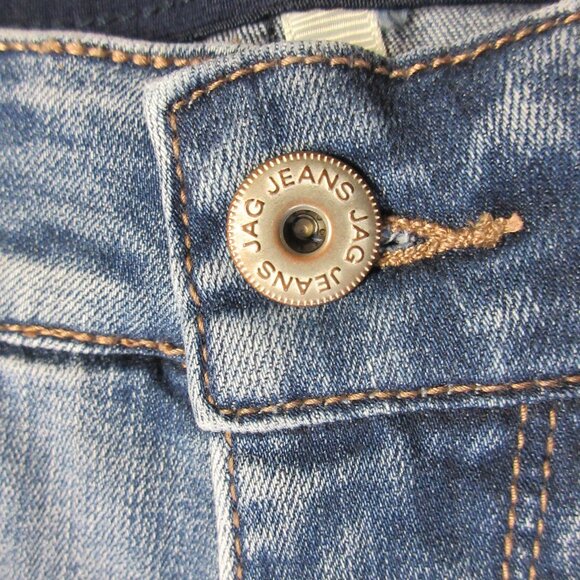 JAG Eloise Boot Cut Blue Denim Jeans Womens Sz 2/26 Best Kept Secret Tummy Panel - Picture 5 of 16
